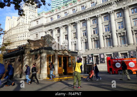 Bowling Green u-Bahnstation Stockfoto