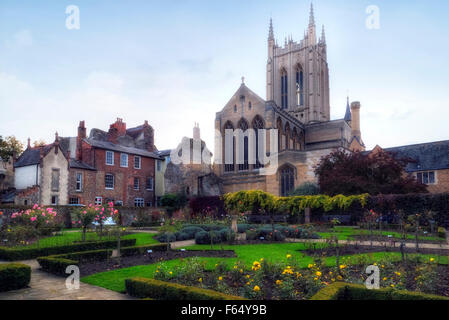 St Edmundsbury Kathedrale, Bury St Edmunds, Suffolk, England, Vereinigtes Königreich Stockfoto