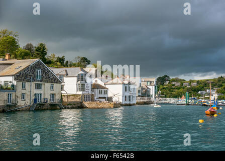 Hafenumzug von Fowey, Cornwall, England, Großbritannien Stockfoto