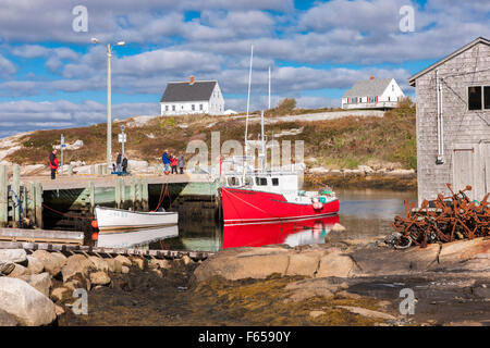 Peggys Cove, Nova Scotia. Stockfoto