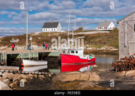 Peggys Cove, Nova Scotia. Stockfoto