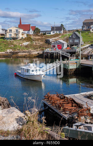 Peggys Cove, Nova Scotia. Stockfoto