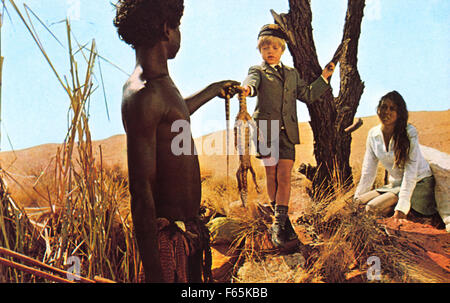 Walkabout Jahr: 1971 UK / Australien-Regie: Nicolas Roeg David Gulpilil, Luc Roeg, Jenny Agutter Stockfoto