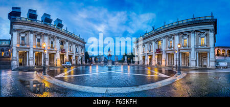 Campidoglio-Platz (Rom) Stockfoto