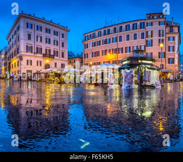 Piazza di Campo dei Fiori (Rom) Stockfoto