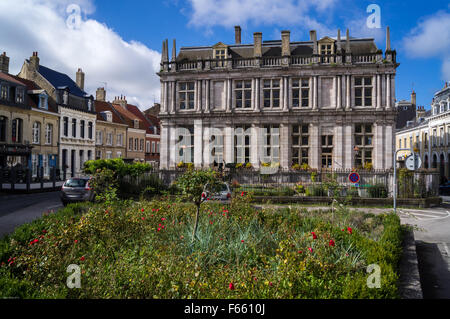 Hotel de Ville, 1871, Rathaus, Bergues, Nord Pas De Calais, Frankreich Stockfoto