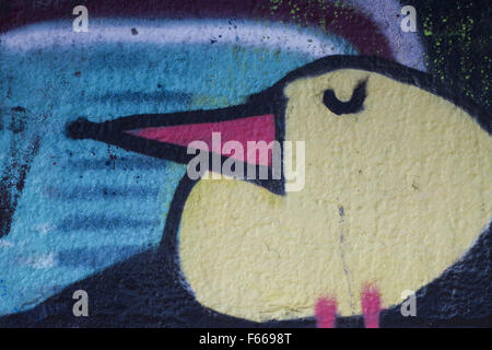 Kiew, Ukraine. 11. November 2015. bunte Graffiti © Nazar Gontschar/ZUMA Draht/Alamy Live News Stockfoto