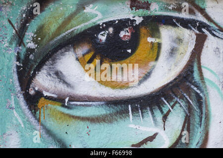 Kiew, Ukraine. 11. November 2015. bunte Graffiti © Nazar Gontschar/ZUMA Draht/Alamy Live News Stockfoto