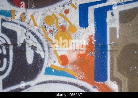 Kiew, Ukraine. 11. November 2015. bunte Graffiti © Nazar Gontschar/ZUMA Draht/Alamy Live News Stockfoto