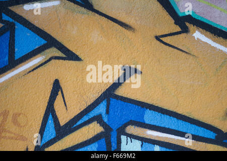 Kiew, Ukraine. 11. November 2015. bunte Graffiti © Nazar Gontschar/ZUMA Draht/Alamy Live News Stockfoto