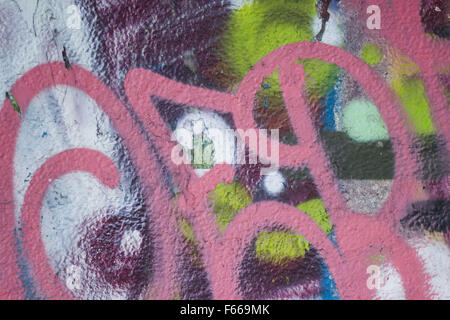 Kiew, Ukraine. 11. November 2015. bunte Graffiti © Nazar Gontschar/ZUMA Draht/Alamy Live News Stockfoto