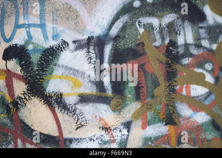 Kiew, Ukraine. 11. November 2015. bunte Graffiti © Nazar Gontschar/ZUMA Draht/Alamy Live News Stockfoto