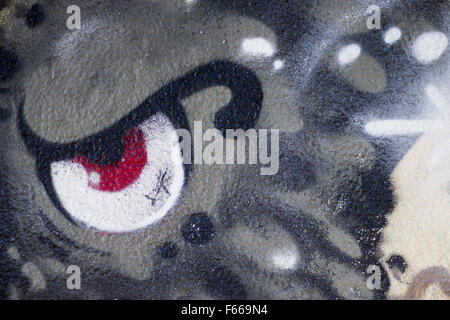 Kiew, Ukraine. 11. November 2015. bunte Graffiti © Nazar Gontschar/ZUMA Draht/Alamy Live News Stockfoto