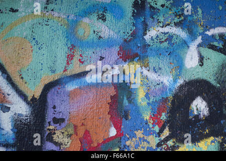 Kiew, Ukraine. 11. November 2015. bunte Graffiti © Nazar Gontschar/ZUMA Draht/Alamy Live News Stockfoto