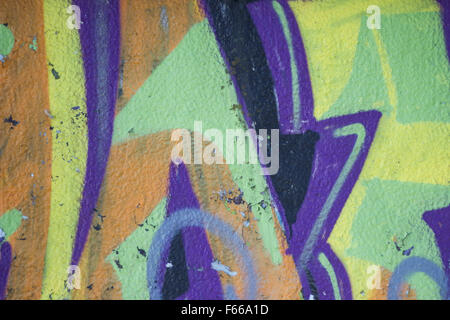 Kiew, Ukraine. 11. November 2015. bunte Graffiti © Nazar Gontschar/ZUMA Draht/Alamy Live News Stockfoto