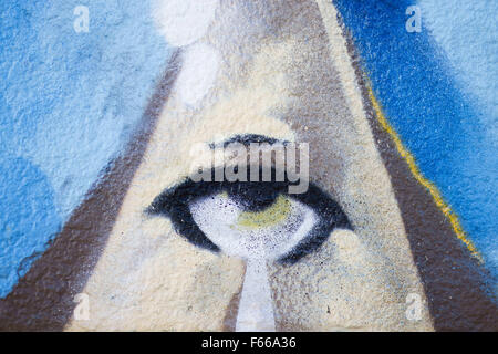 Kiew, Ukraine. 11. November 2015. bunte Graffiti © Nazar Gontschar/ZUMA Draht/Alamy Live News Stockfoto