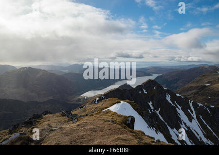 Loch Duich in Kintail Stockfoto