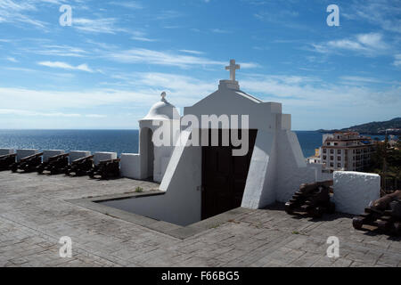 Festung Castillo De La Virgen in Santa Cruz De La Palma, die Hauptstadt der Insel La Palma, Kanarische Inseln, Spanien, Europa Stockfoto