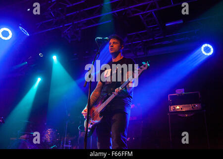 Edinburgh, UK. 12 November.  Die gewöhnlichen jungen führen in The Liquid Rooms. Edinburgh. Pako Mera/Alamy Live-Nachrichten. Stockfoto