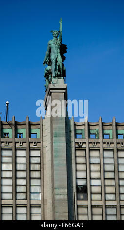 Grand Palais du Centenaire, Brüssel Stockfoto