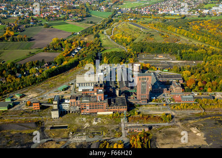 ehemaligen Zeche Heinrich-Robert Pelkum, ehemalige mine, Herringen, Hamm, Ruhr Area, North Rhine-Westphalia, Germany, Stockfoto