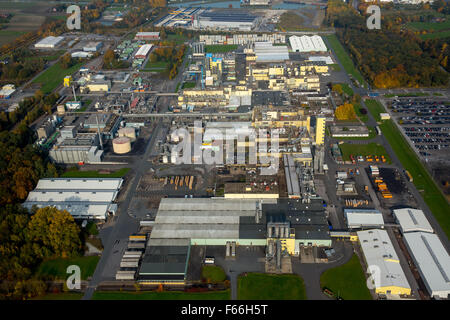 DuPont Werk Hamm-Uentrop, Hamm, Ruhrgebiet, Nordrhein-Westfalen, Deutschland, Europa-Luftbild, dass Vögel-Augen Fotografie anzeigen Stockfoto