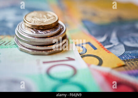 Australische Geld Stockfoto
