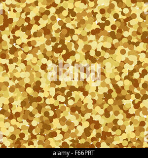 Goldene Konfetti Hintergrund Stockfoto