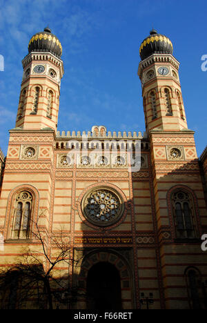 Große Synagoge, Zsinagoga, Budapest, Ungarn Stockfoto