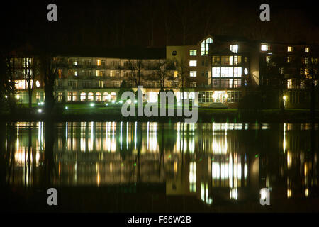 Haussee Krankenhaus, Haussee, Feldberg, Feldberger Seenlandschaft, Landkreis Mecklenburgische Seenplatte, Mecklenburg Vorpommern, ge Stockfoto