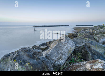 Stimmung Middleton am Meer Stockfoto