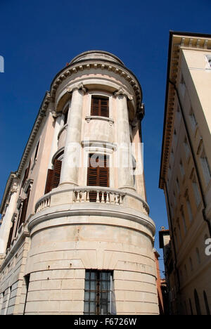 Piran; Pirano, alte Gebäude, Slowenien Stockfoto