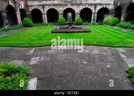 Westminster Abbey Kreuzgänge, London, UK Stockfoto