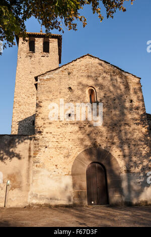 Kirche Sant Marti Sescorts, Santa Maria de Corco. Romanische. X. Jahrhundert. Stockfoto