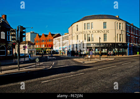 Maxwells Ecke, Stockton on Tees Stockfoto