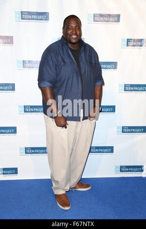 Die Teen Projekt exklusive VIP Private Veranstaltung Mitwirkende: Quinton Aaron Where: Los Angeles, California, Vereinigte Staaten von Amerika bei: 12. Oktober 2015 Stockfoto