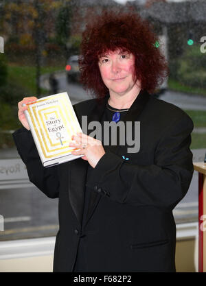 Ägyptologe Joann Fletcher. Stockfoto