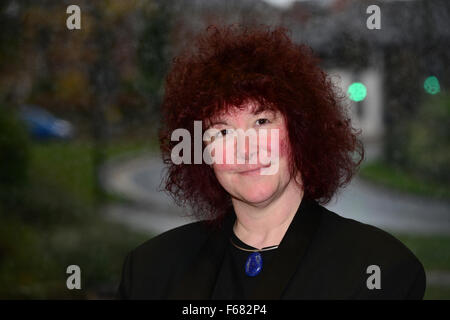 Ägyptologe Joann Fletcher. Stockfoto