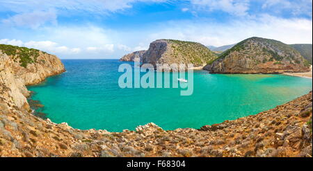 Insel Sardinien - Cala Domestica Bay, Buggerru, Italien Stockfoto