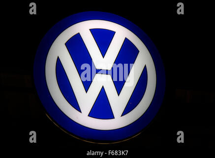 Markenname: "VW Volkswagen", Berlin. Stockfoto