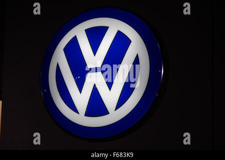 Markenname: "VW Volkswagen", Berlin. Stockfoto