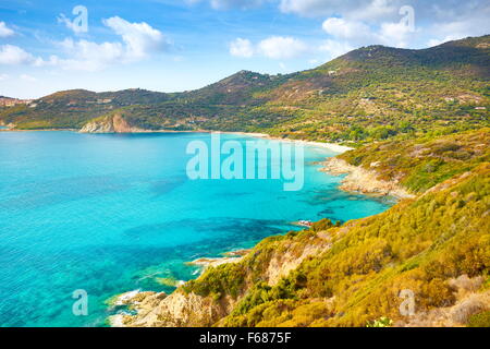 Golfe de Sagone, Westküste, Korsika, Frankreich Stockfoto