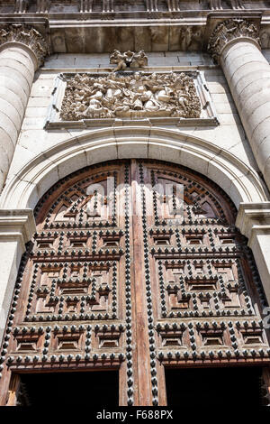 Toledo Spanien, Europa, Spanisch, Hispanic World Heritage Site, ToledoPass, Pass, Pulsera Turistica Tour, Iglesia de San Ildefonso, Iglesia los Jesuitas, Jesuits Stockfoto