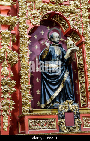 Toledo Spanien, Europa, Spanisch, Hispanic World Heritage Site, ToledoPass, Pass, Pulsera Turistica Tour, Iglesia de San Ildefonso, Iglesia los Jesuitas, Jesuits Stockfoto