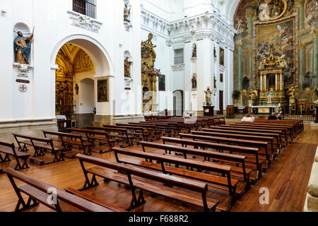 Toledo Spanien, Europa, Spanisch, Hispanic World Heritage Site, ToledoPass, Pass, Pulsera Turistica Tour, Iglesia de San Ildefonso, Iglesia los Jesuitas, Jesuits Stockfoto