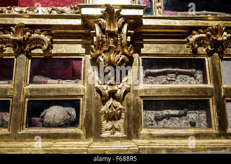 Toledo Spanien, Europa, Spanisch, Hispanic World Heritage Site, ToledoPass, Pass, Pulsera Turistica Tour, Iglesia de San Ildefonso, Iglesia los Jesuitas, Jesuits Stockfoto