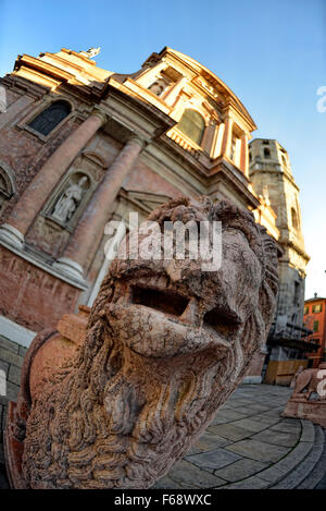 Reisen taly, Reggio Emilia, Kirche San Prospero Stockfoto