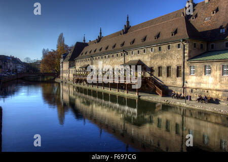 Das alte Zollhaus in Straßburg. Stockfoto