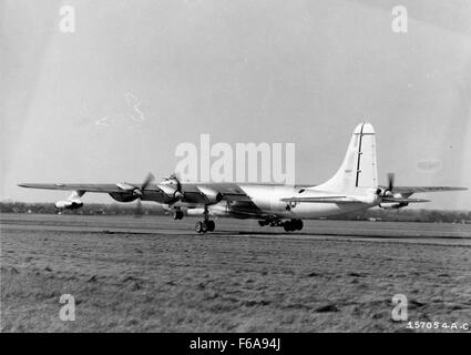 B-36 mit b-58 4 Stockfoto