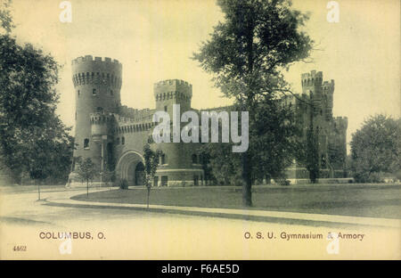 O S U Gymnasium und Waffenkammer Stockfoto